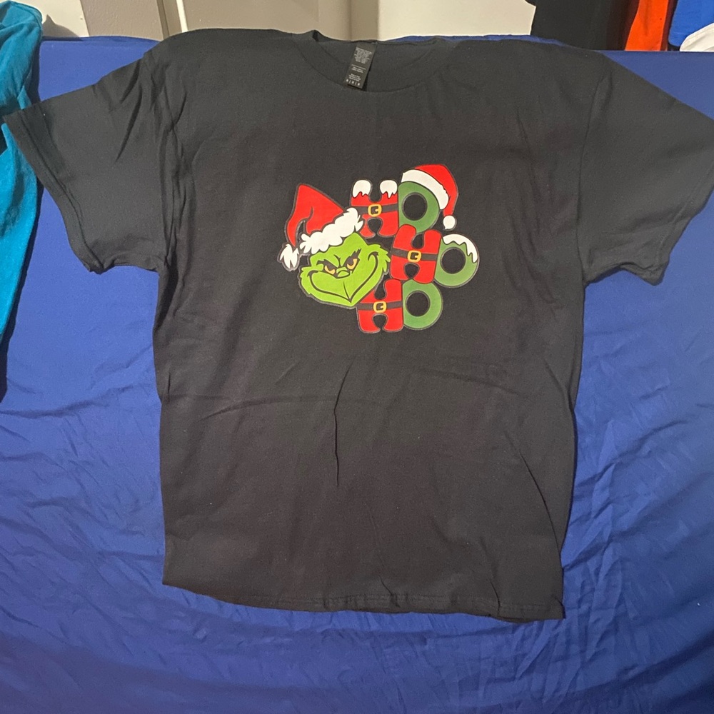 Kids Black Grinch T-Shirt